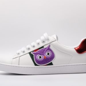 Gucci Ace Owl embroidery