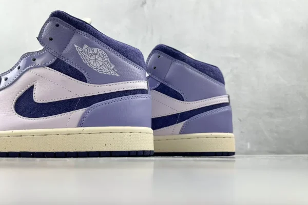 Air Jordan 1 Mid "Purple Chenille" - Image 8