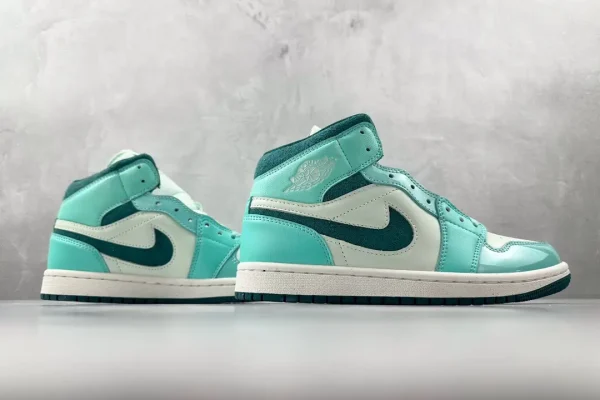 Air Jordan 1 Mid "Bleached Turquoise" - Image 6