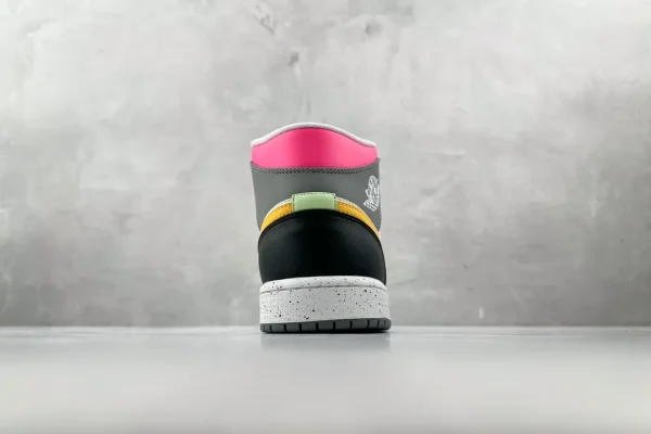 Jordan Air Jordan 1 Mid GS White Green Black - Image 9