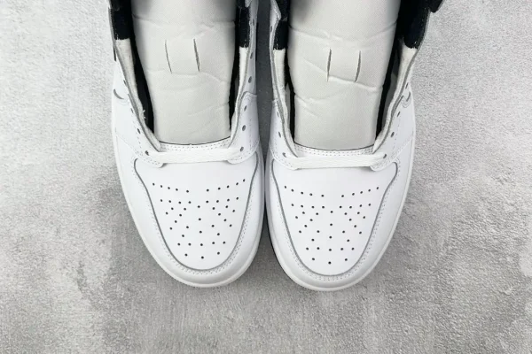 Jordan Air Jordan 1 Mid White Black - Image 7