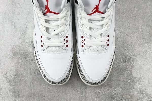 Air Jordan 3 Retro "white cement Reimagined" white cement GS white gray 2023 - Image 7
