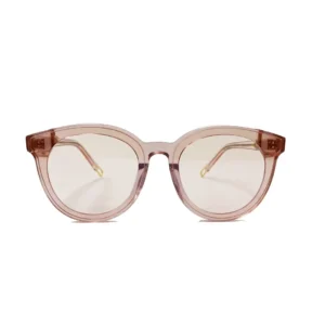 Gentle Monster sunglasses pink translucent acetate frame clear lenses accessory