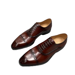 LV Men's Classic Oxford & Business Dress Leather Shoes