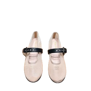 Miu Miu Hollow Weaving Ballet Shoes