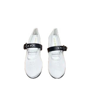 Miu Miu Hollow Weaving Ballet Shoes