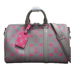 Gray travel bag pillow bag Keepall