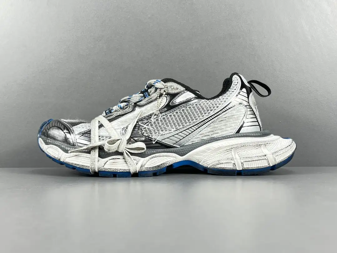 Grey Balenciaga 3XL Mesh Strap