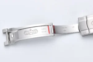 Rolex watch clasp stainless steel strap buckle engraved logo Geneva Swiss Made Steelinox U9G