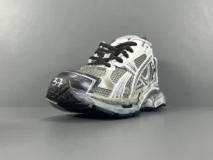 Asics GEL-Kinsei OG 37 silver black white mesh leather sneaker with cushioned sole