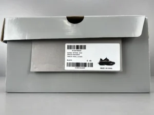 Balenciaga Track sneaker black colorway mixed material with trail laces in size 40 box label