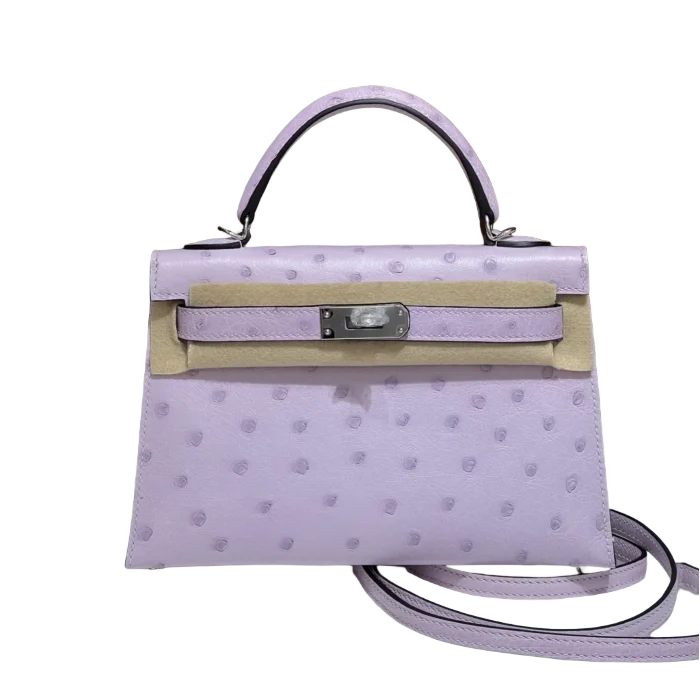 Kelly's second-generation 19CM taro purple silver buckle