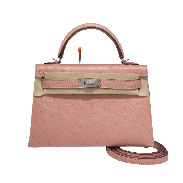 Kelly's second-generation 19CM ceramic powder silver buckle