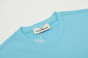 Vivienne Westwood T-shirt blue cotton crew neck casual wear