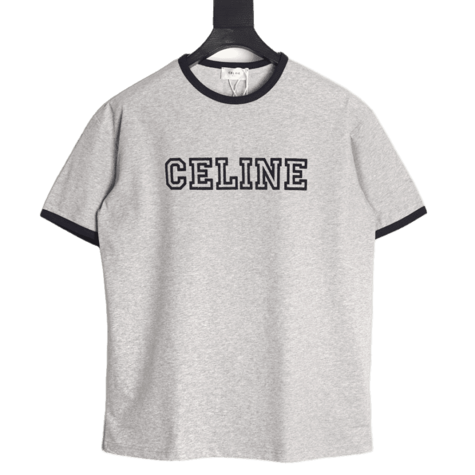 Celine Regular Fit T-Shirt In Cotton Jersey