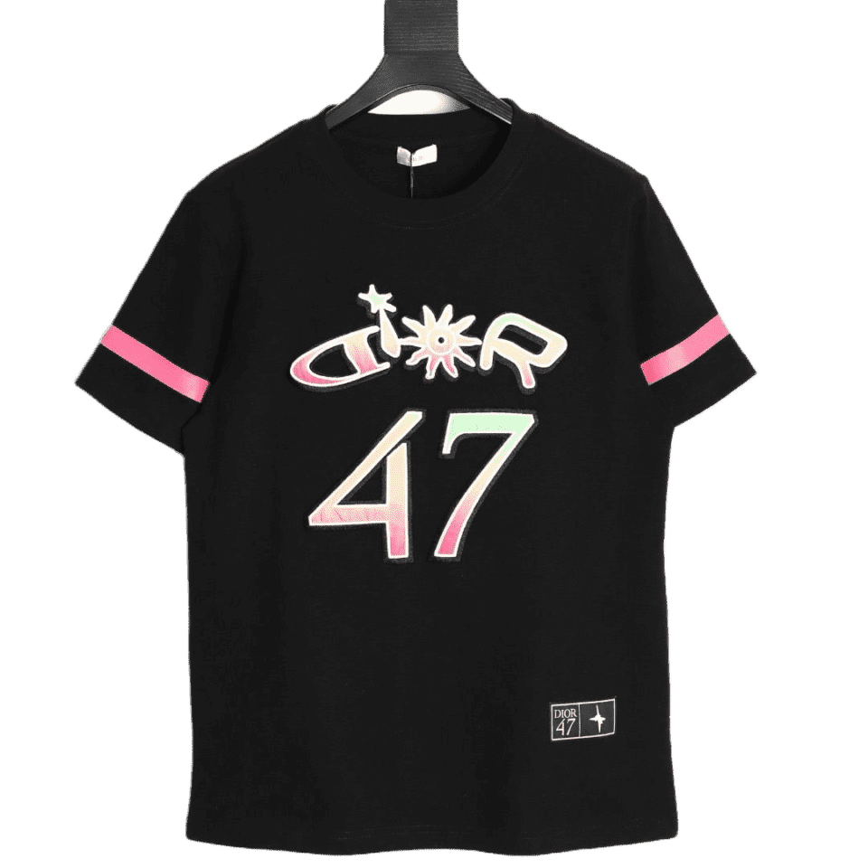 Dior Men's Lewis Hamilton Relaxed Fit Cotton Jersey T-Shirt