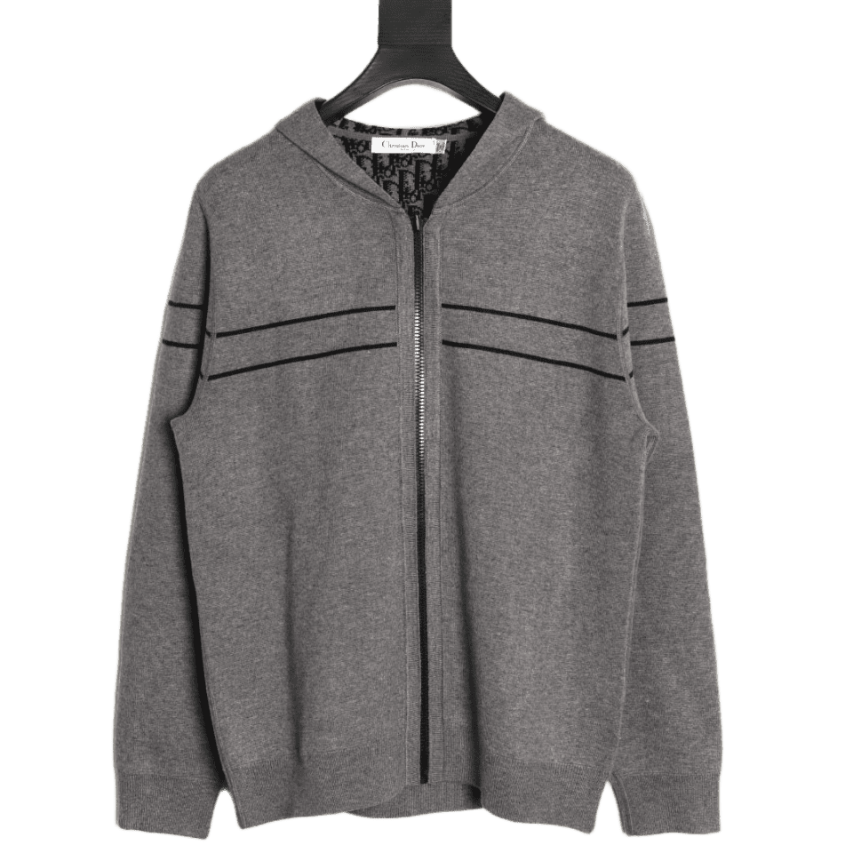 Dior Men's Reversible Hooded Cardigan