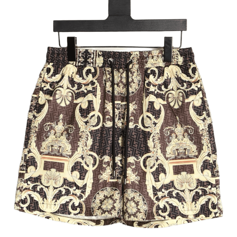 Versace Printed Beach Shorts