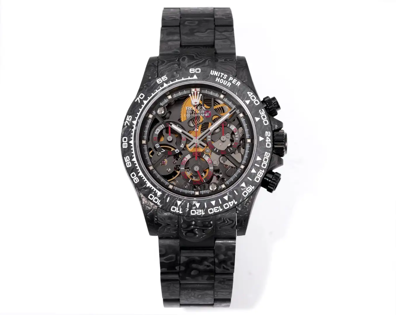 Rolex Daytona Carbon Skeleton 40mm Carbon Bracelet Ultimate Edition