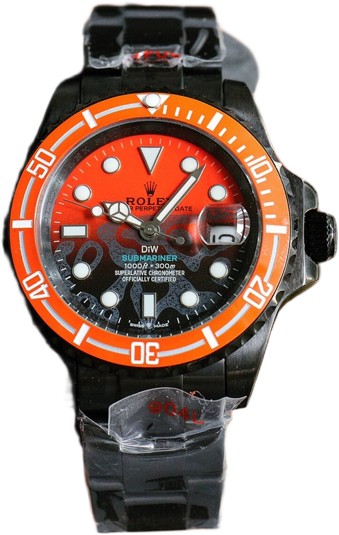 Rolex Submariner DiW Persimmon Edition 40mm Oyster Bracelet Limited Edition