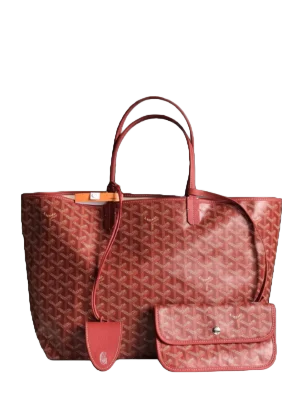 Goyard Classic Handbag – Multi-Color Leather Tote