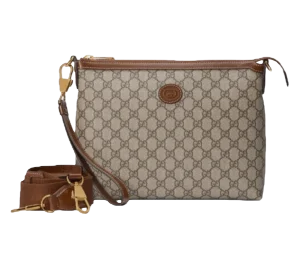 Interlocking Double G Postman Bag