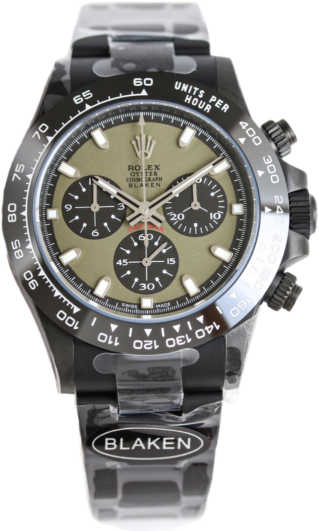Rolex Daytona Kashmir Green 40mm Black Oyster Bracelet Premium Edition