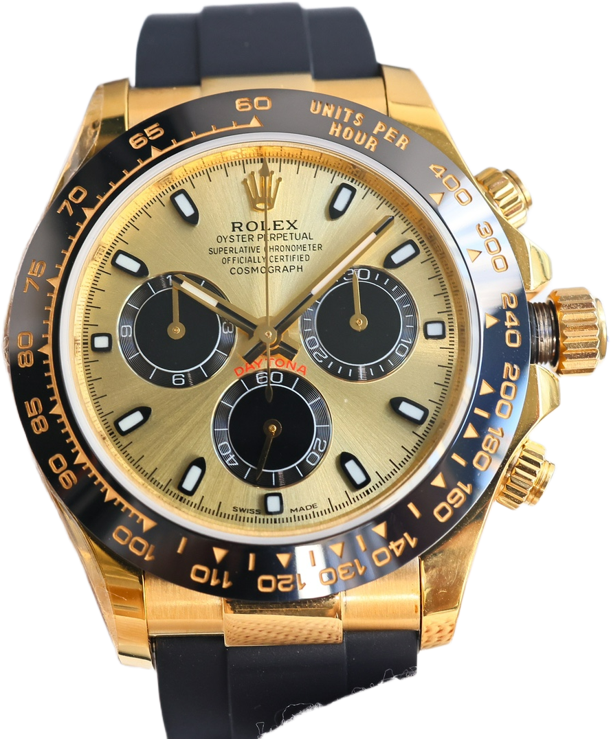Rolex Daytona Oysterflex Grey Dial 40mm Ceramic Bezel Premium Edition