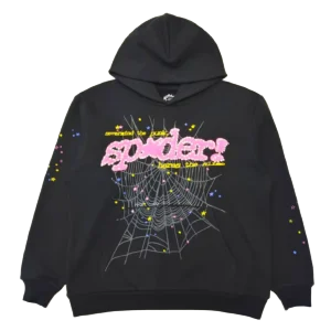 Sp5der Black V2 Hoodie