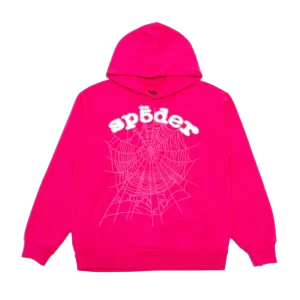 SDER Rose Red Hot Diamond White Word Legacy Hoodie