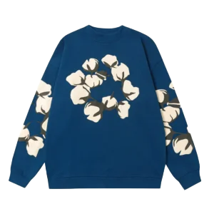 DENIM TEARS Cotton Flower European and American Trendy Brand