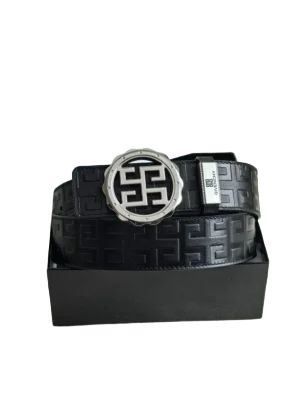 Givenchy Men Double-Sided Logo Leather Belt 4.0cm