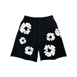 Denim Tears Main Line Black Cotton Flower