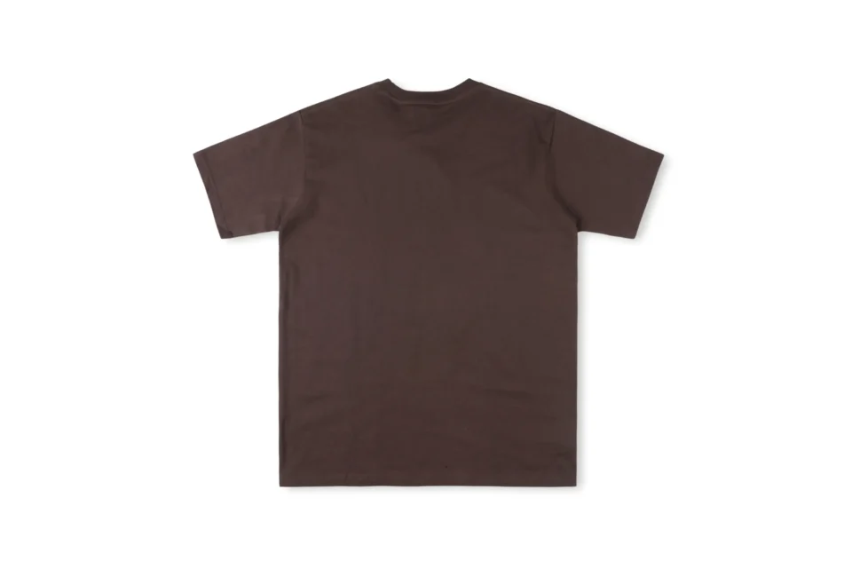 Repsgoat cotton T-shirt brown color short sleeve casual wear