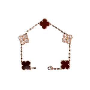 Van Cleef Arpels Laser Clover Five Flower Braceletoriginal