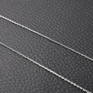 Tiffany & Co. necklace silver sterling silver chain accessory on black textured background