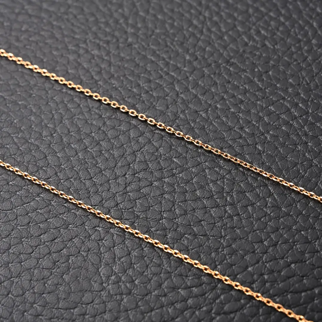 Tiffany & Co. necklace rose gold chain delicate link jewelry accessory