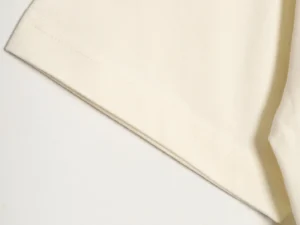 Repsgoat cotton fabric beige soft texture close-up