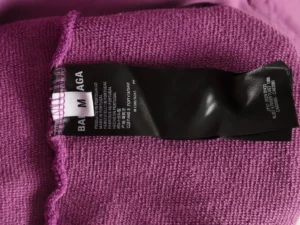 Balenciaga knitwear medium size purple fabric made in Portugal clothing tag
