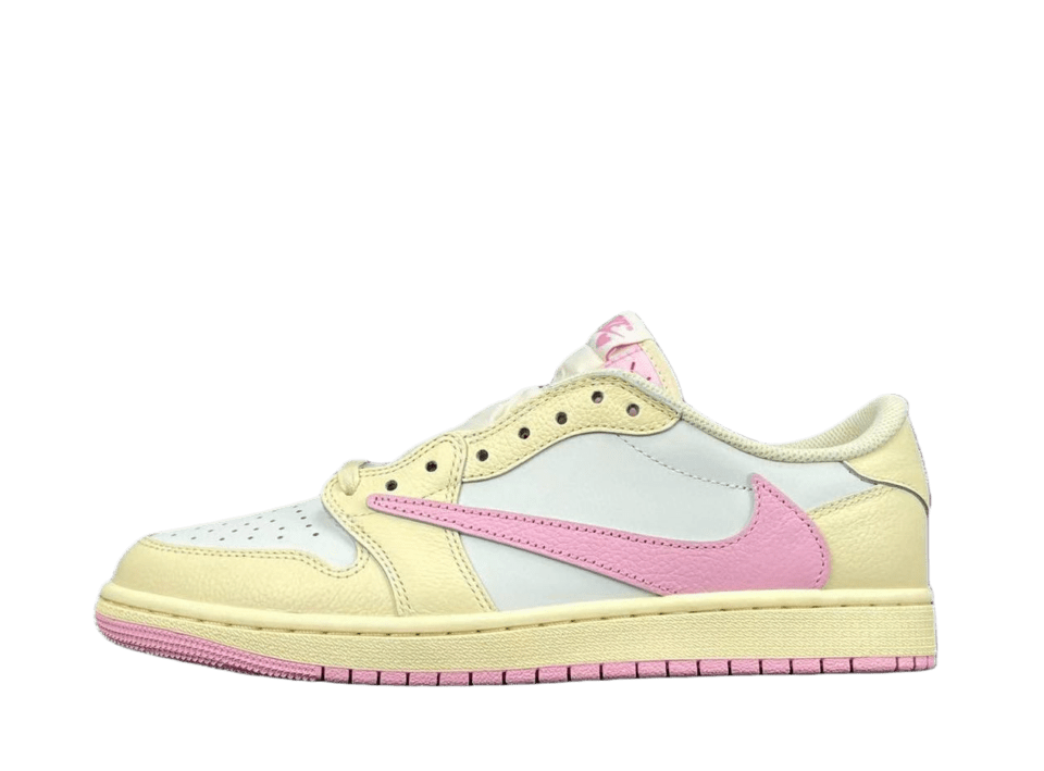 Air Jordan 1 Retro Low OG SP Travis Scott "Sail/Shy Pink"