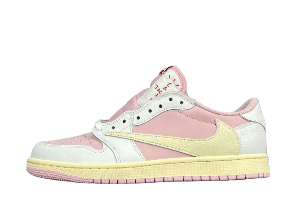 Travis Scott x Air Jordan 1 Retro Low OG "Sail/Shy Pink"