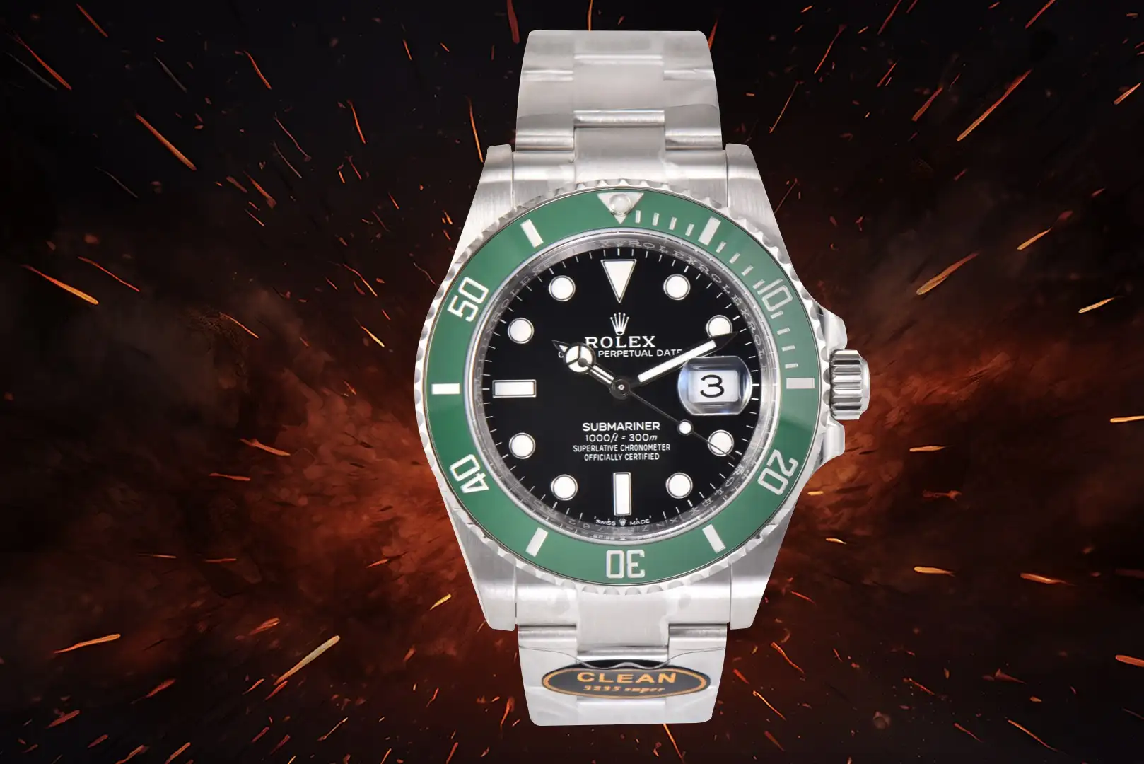 Premium rolex starbucks replica Submariner Date 41MM