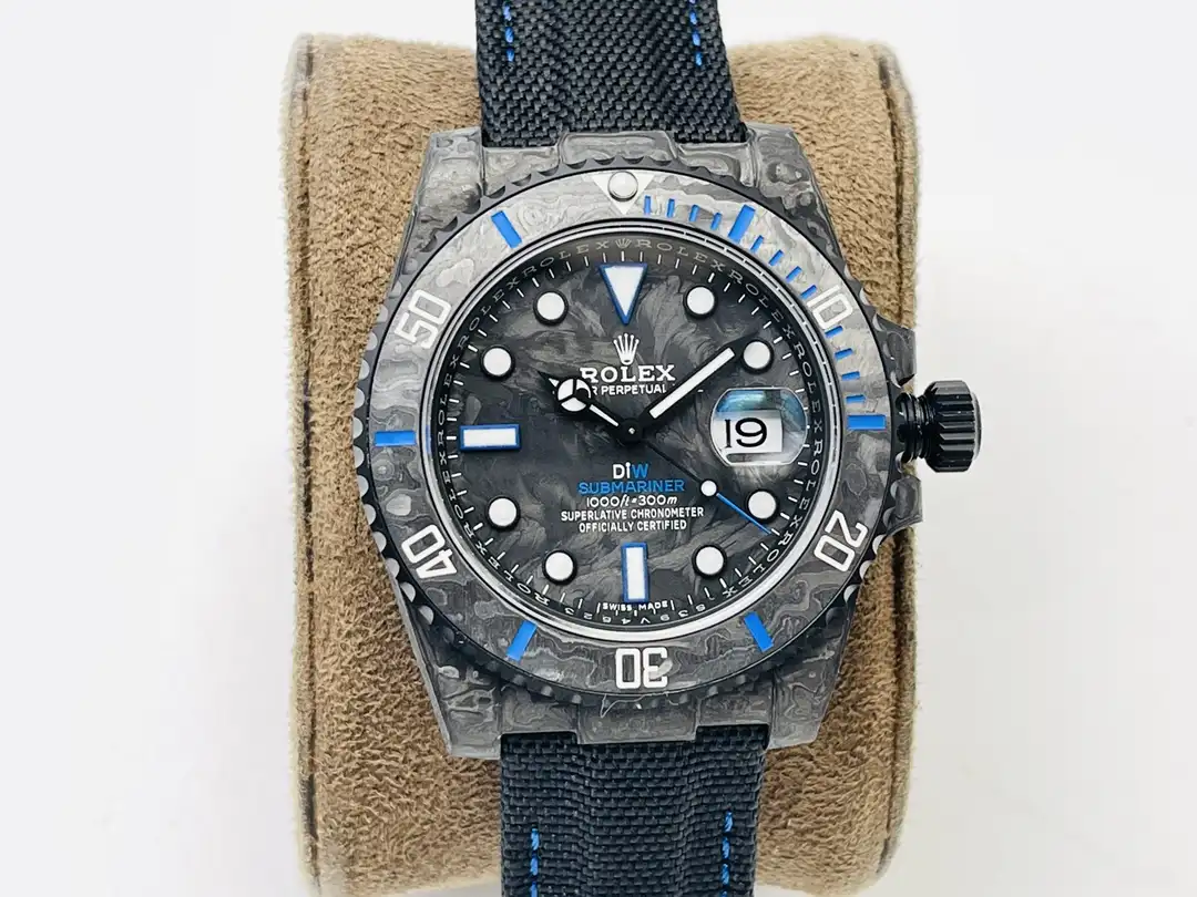 Fake Rolex GMT-Master II Carbon Ultra Light Exclusive Fabric Strap 40MM
