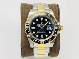 Fake Rolex GMT Master II Two Tone Black Best Oyster Bracelet 40MM