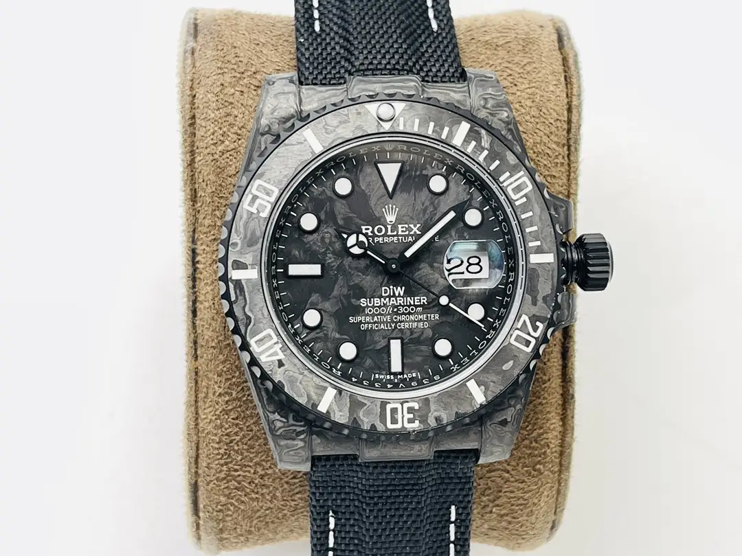 Fake Rolex Submariner DIW Carbon Exclusive Fabric Strap 40MM