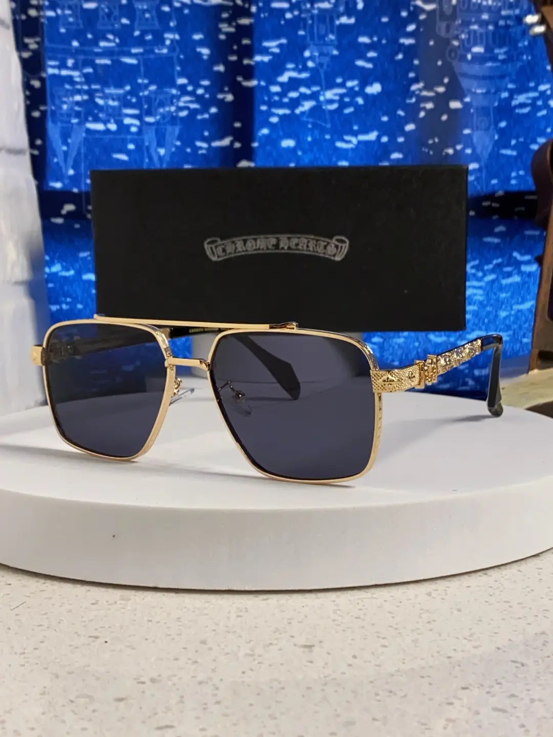 Chrome Hearts 2026 new high-end sunglasses with double beam frame