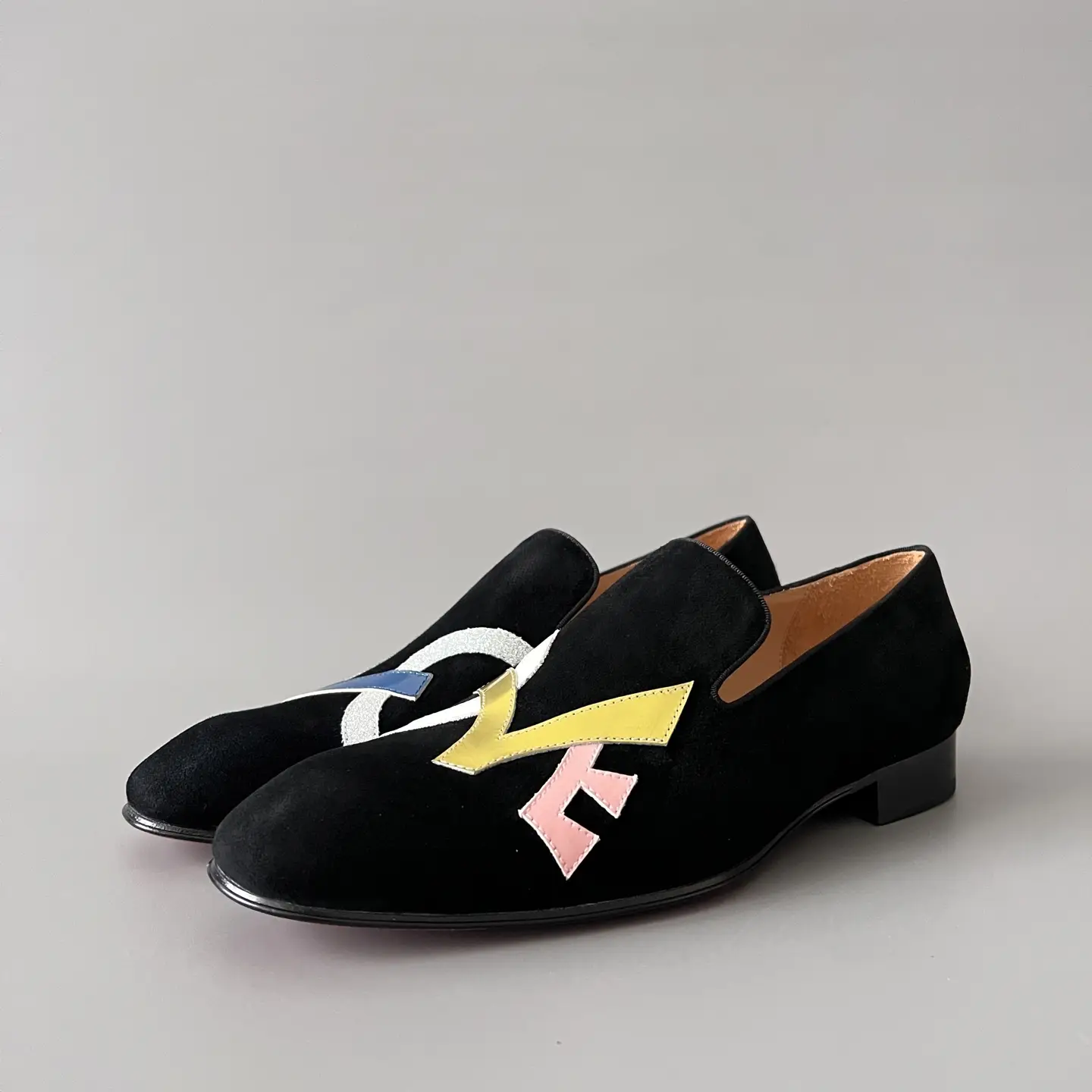 Christian Louboutin Bull Jing Round Head Foot Set Comfortable Air